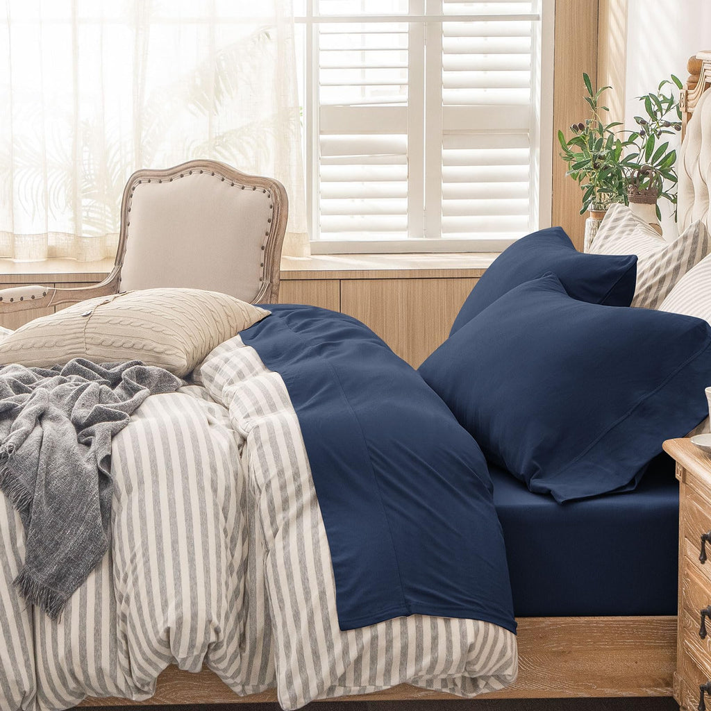 PURE ERA Jersey Knit Sheet Set