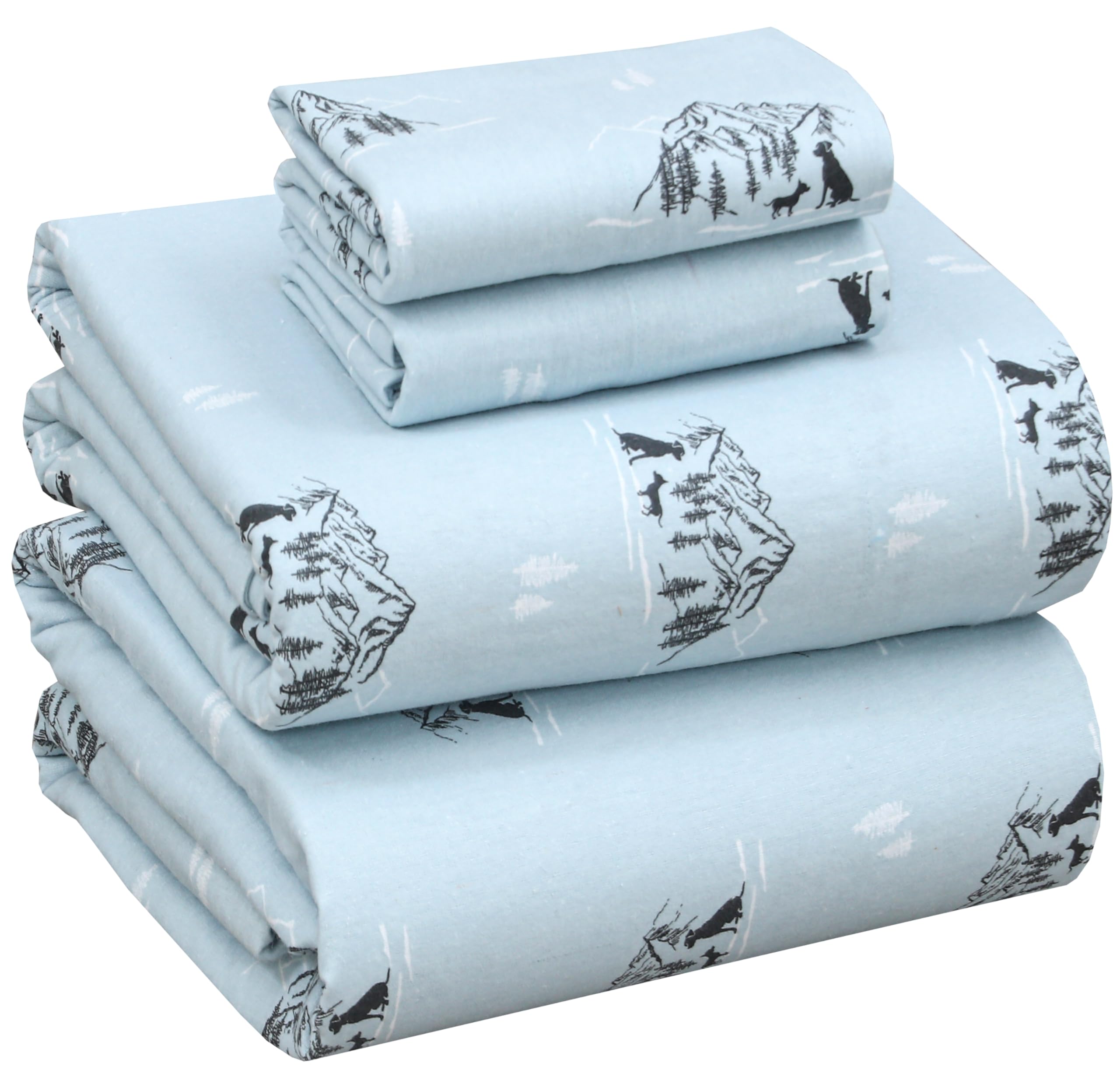 RUVANTI 100% Cotton Flannel Sheets Sets Main