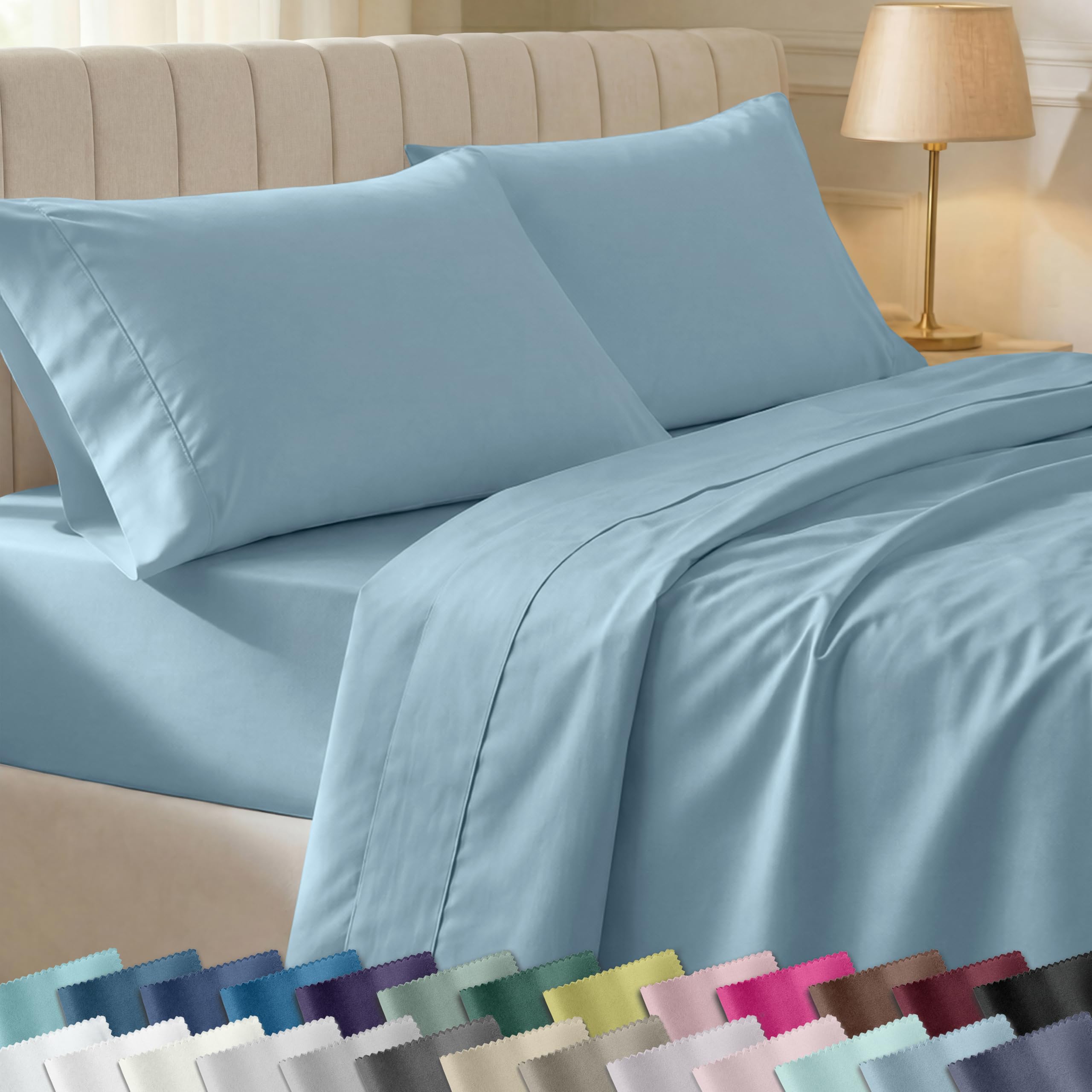 California Design Den 400 TC Sheet Set Pillowcase-and-Sheet-Sets