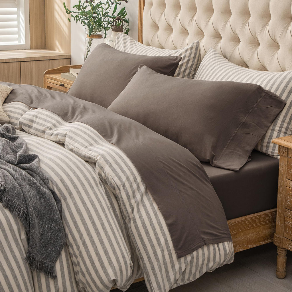 PURE ERA Jersey Knit Sheet Set