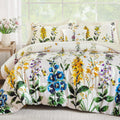 WONGS BEDDING Floral 8-Piece Comforter Set