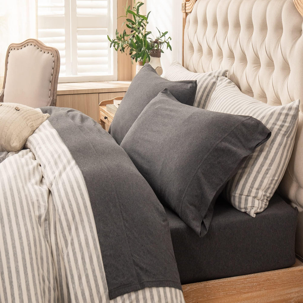 PURE ERA Jersey Knit Sheet Set