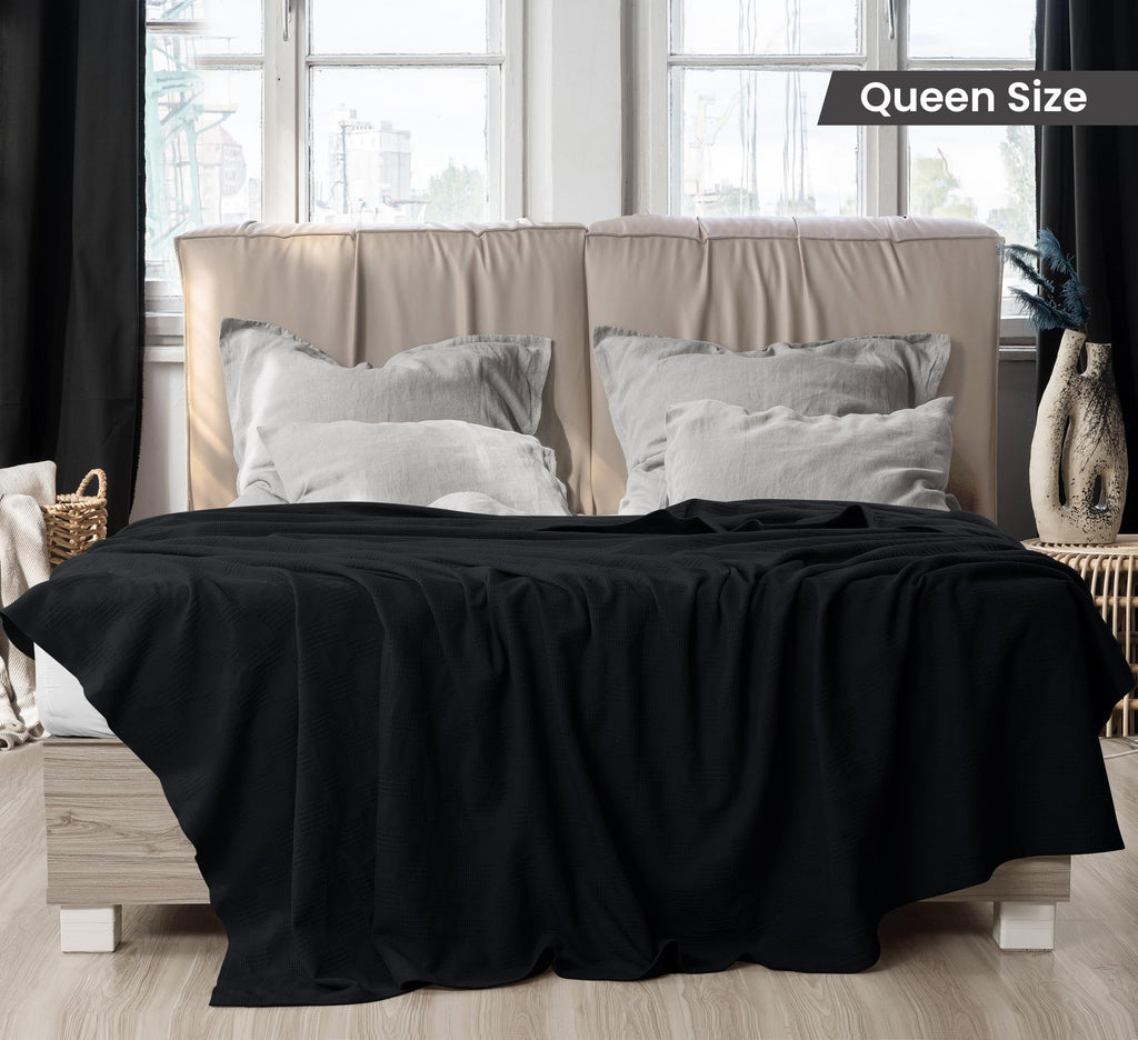 Utopia Bedding Cotton Thermal Blanket for Spring and Summer