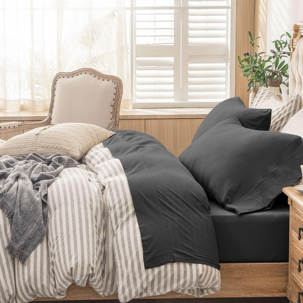 PURE ERA Jersey Knit Sheet Set