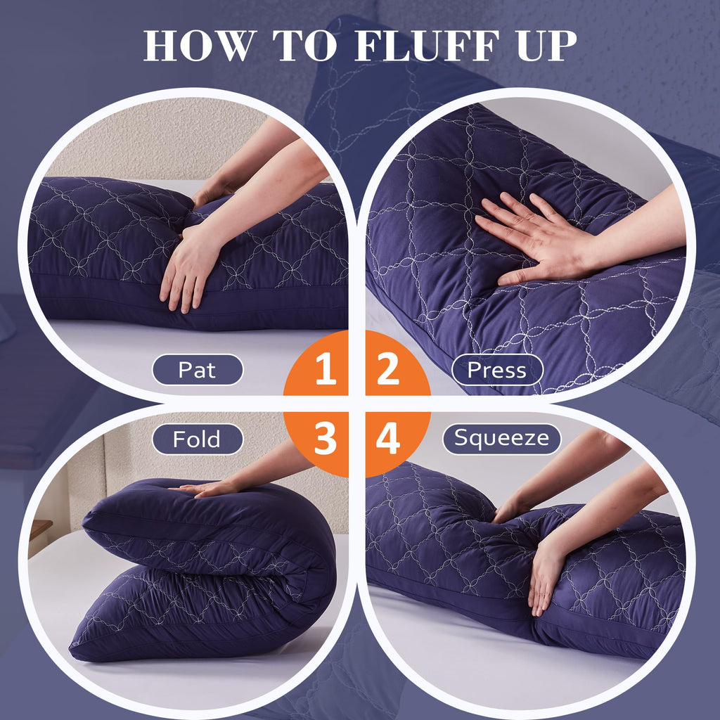 Decroom Memory Foam Body Pillow for Adults