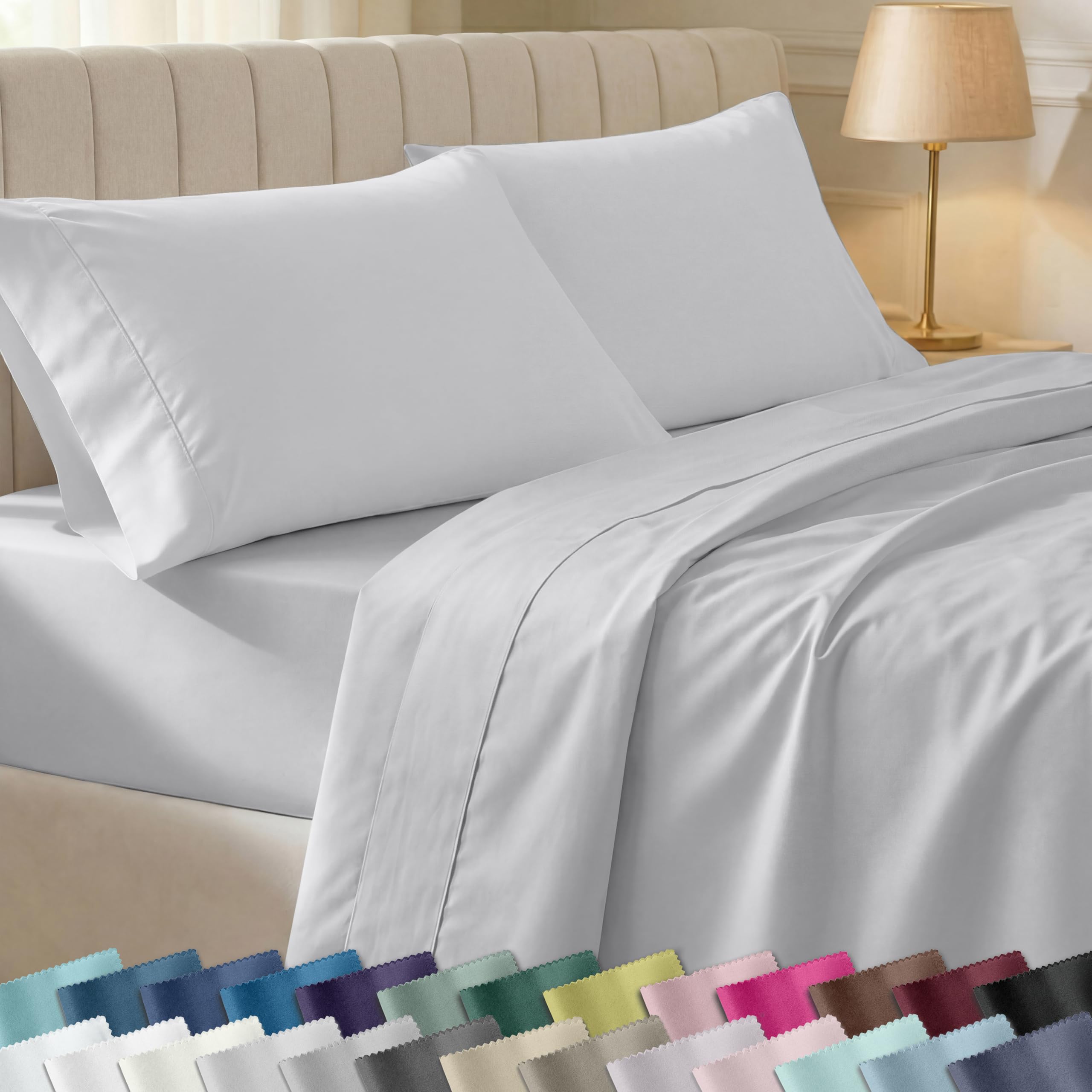 California Design Den 400 TC Sheet Set Pillowcase-and-Sheet-Sets