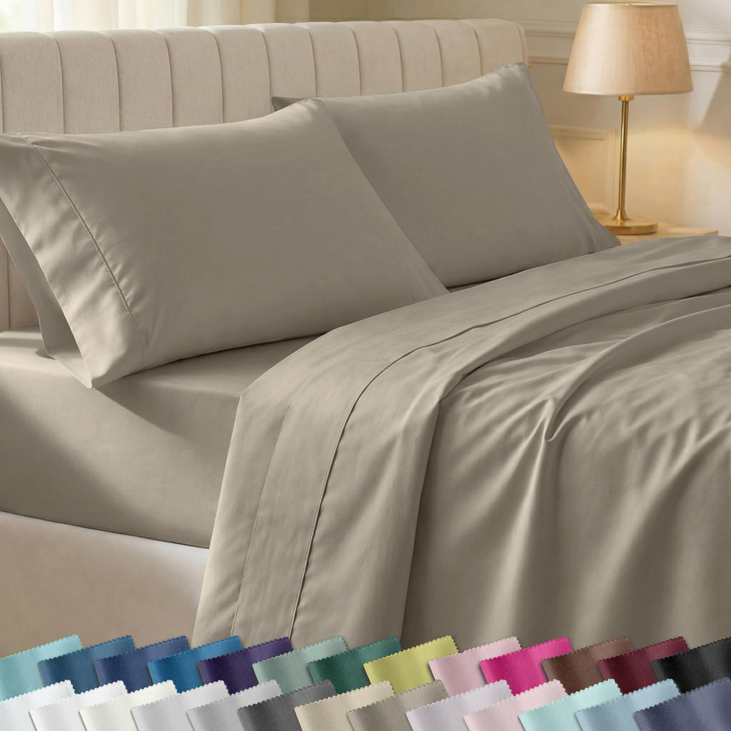 California Design Den 400 TC Sheet Set Pillowcase-and-Sheet-Sets
