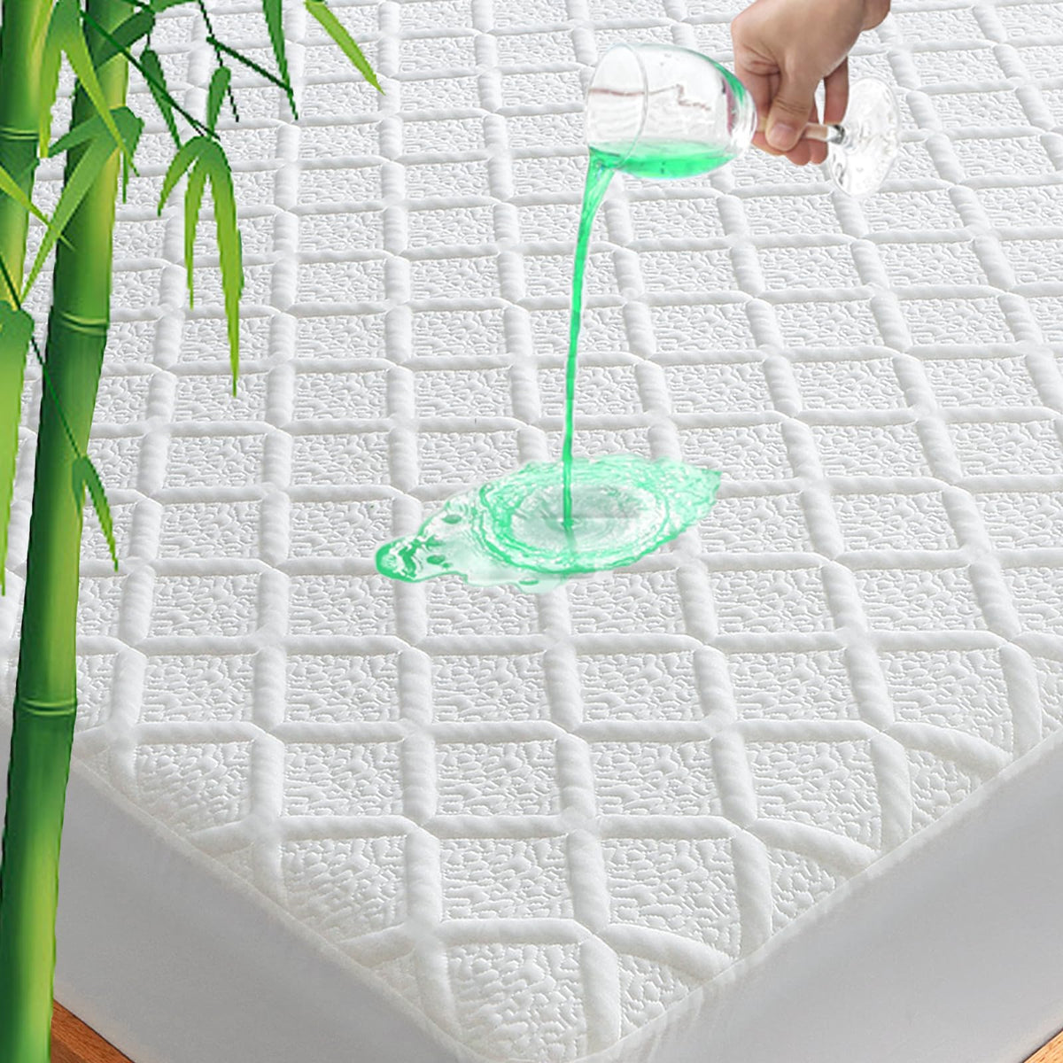 UNILIBRA 100% Waterproof Quilted Mattress Pad