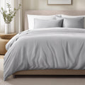 Bare Home Organic Cotton Sateen Duvet Set
