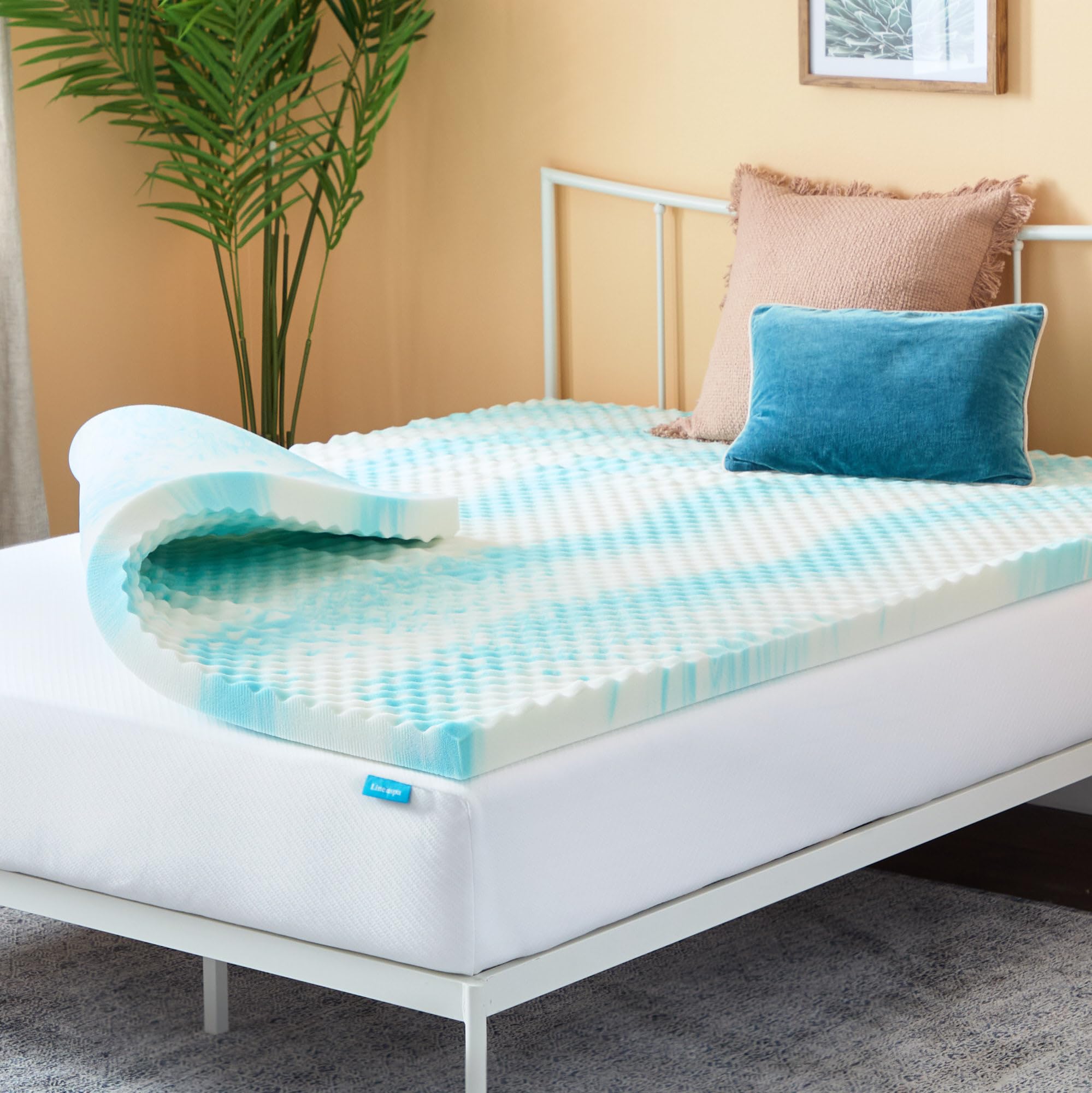 Linenspa Memory Foam Mattress Topper