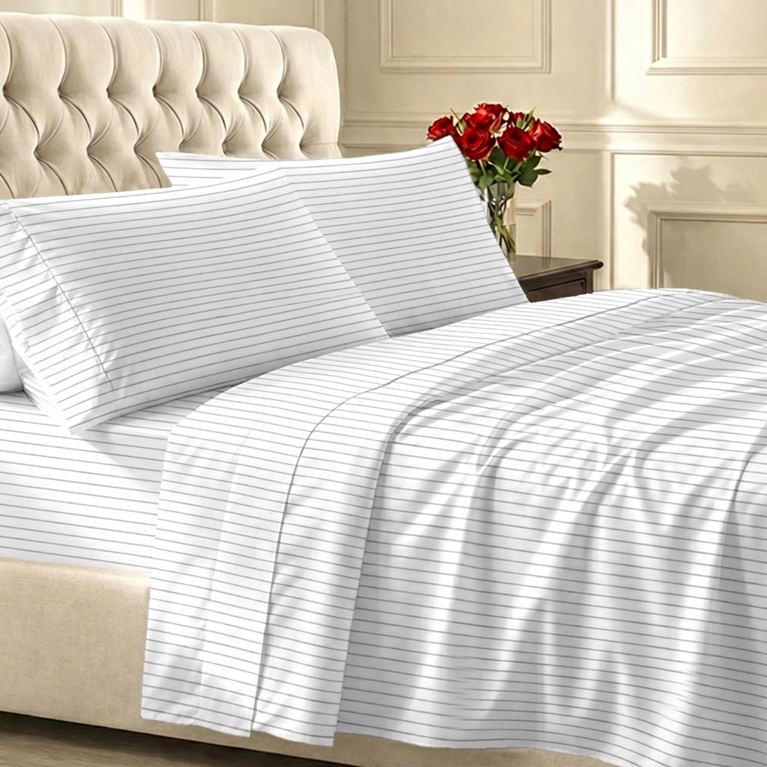 California Design Den 400 TC Sheet Set Pillowcase-and-Sheet-Sets