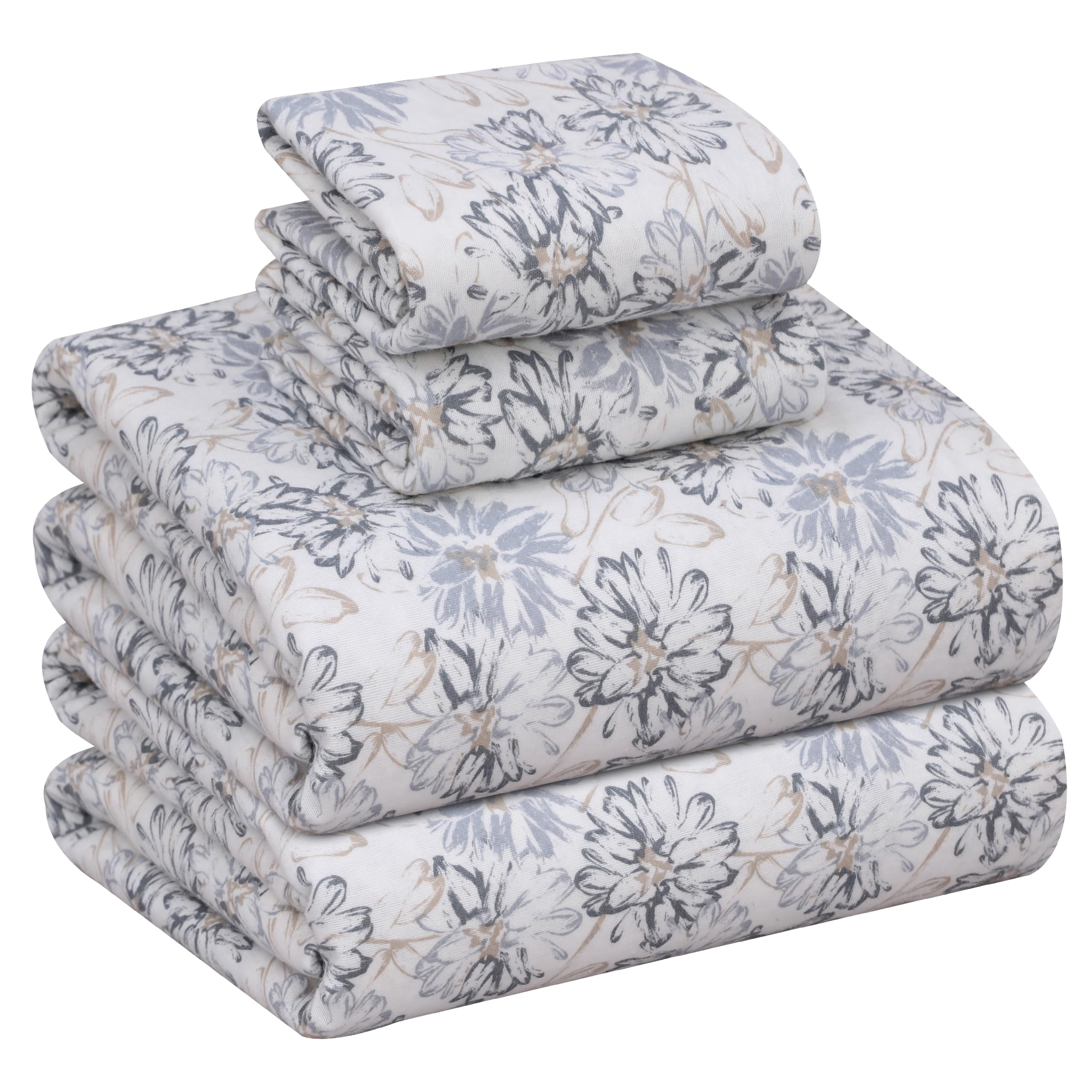 RUVANTI 100% Cotton Flannel Sheets Sets Main