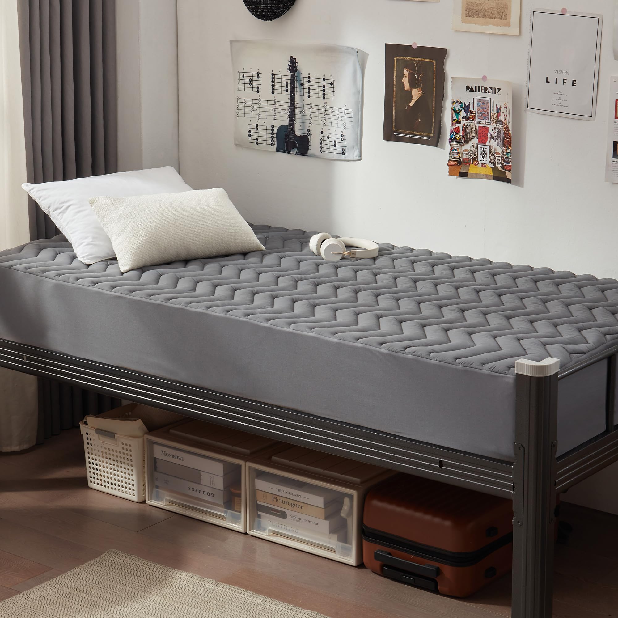 UNILIBRA 100% Waterproof Quilted Mattress Pad