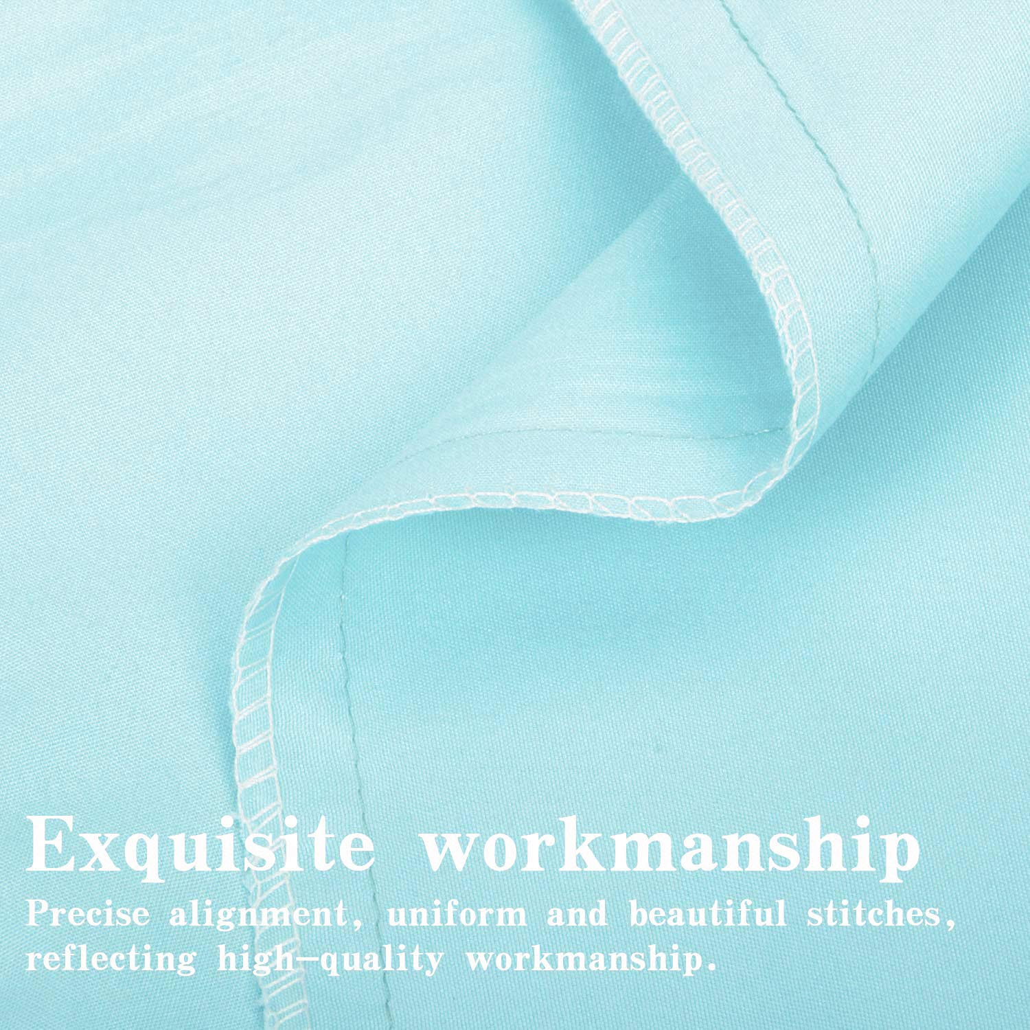 NTBAY Microfiber Bedding Flat Sheet, Ultra Soft and Wrinkle, Fade, Stain Resistant Top Sheet