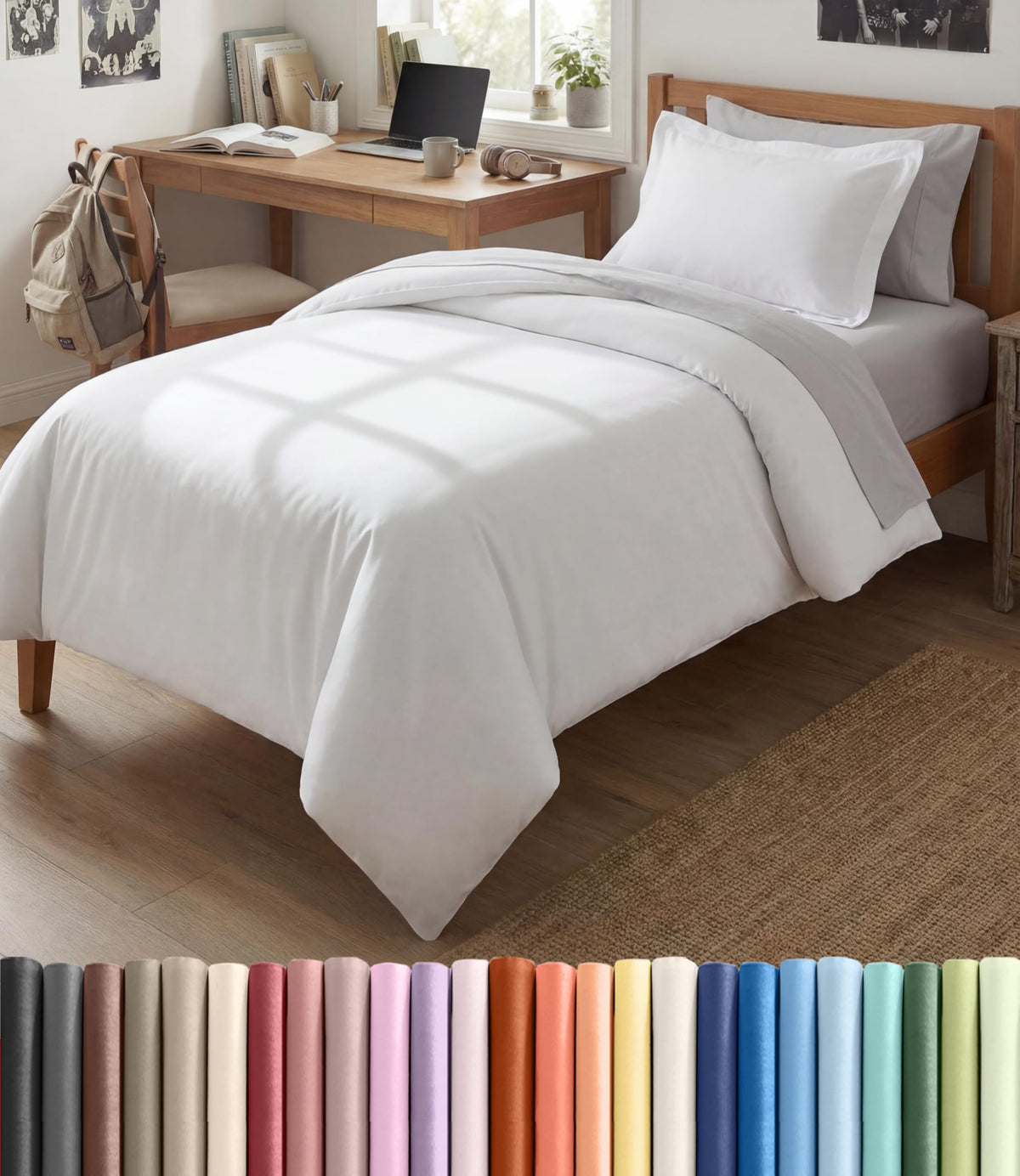 CGK Unlimited Hotel-Soft Duvet Cover and Sham Set