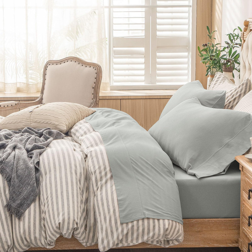 PURE ERA Jersey Knit Sheet Set