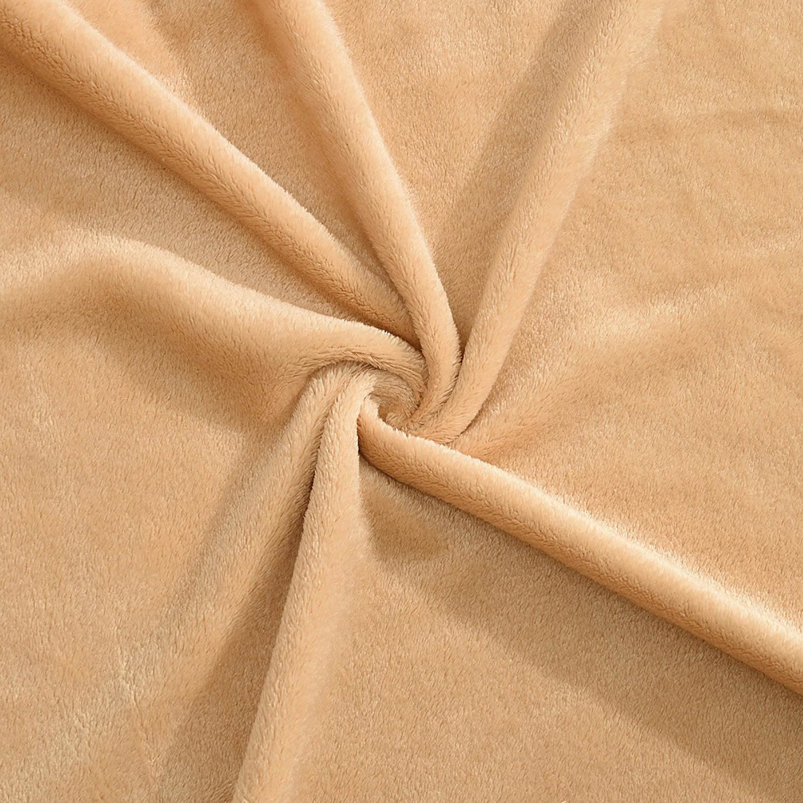Lightweight Microplush Fleece Throw Blanket, 70 x 100 cm