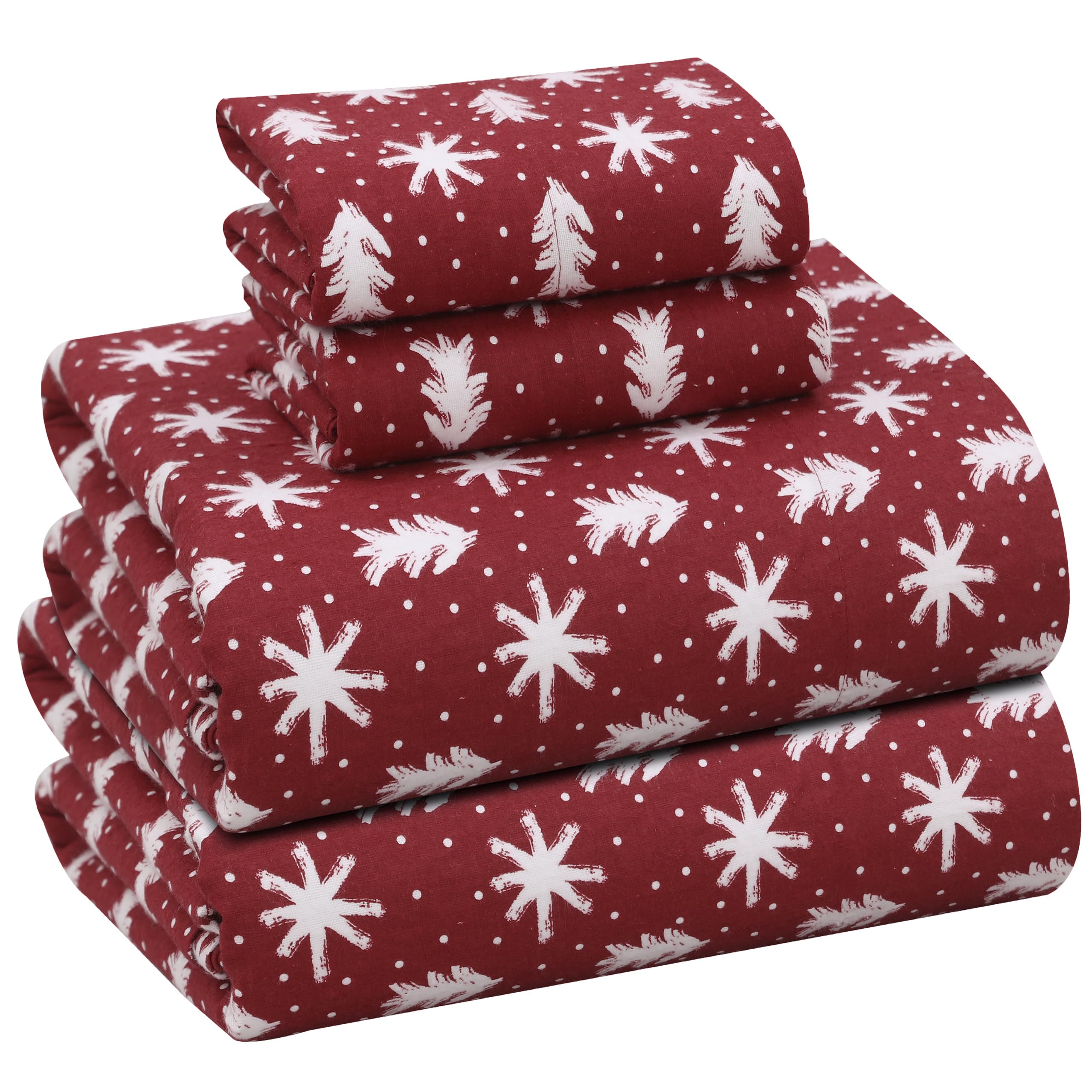 RUVANTI 100% Cotton Flannel Sheets Sets Main