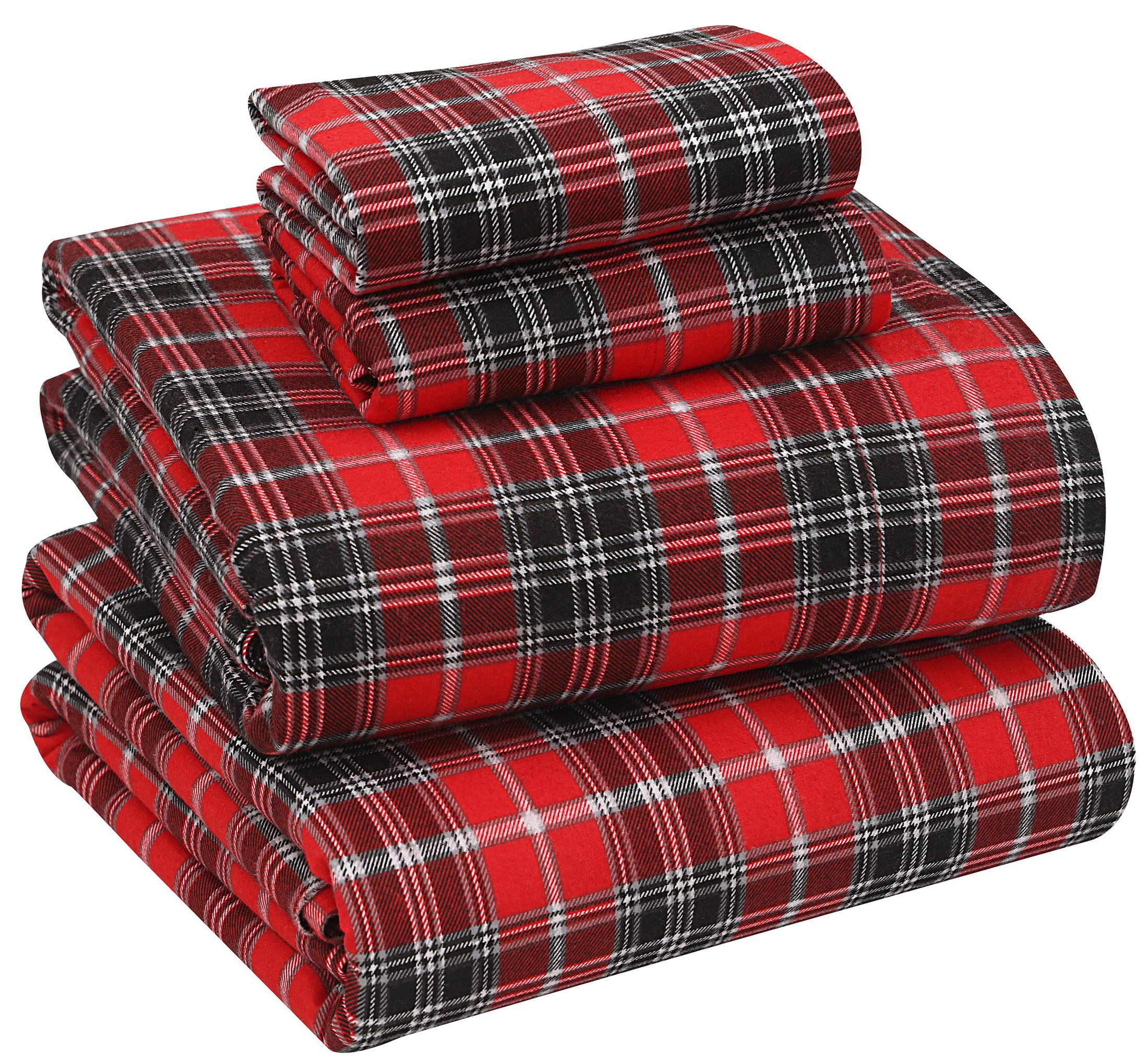 RUVANTI 100% Cotton Flannel Sheets Sets Main