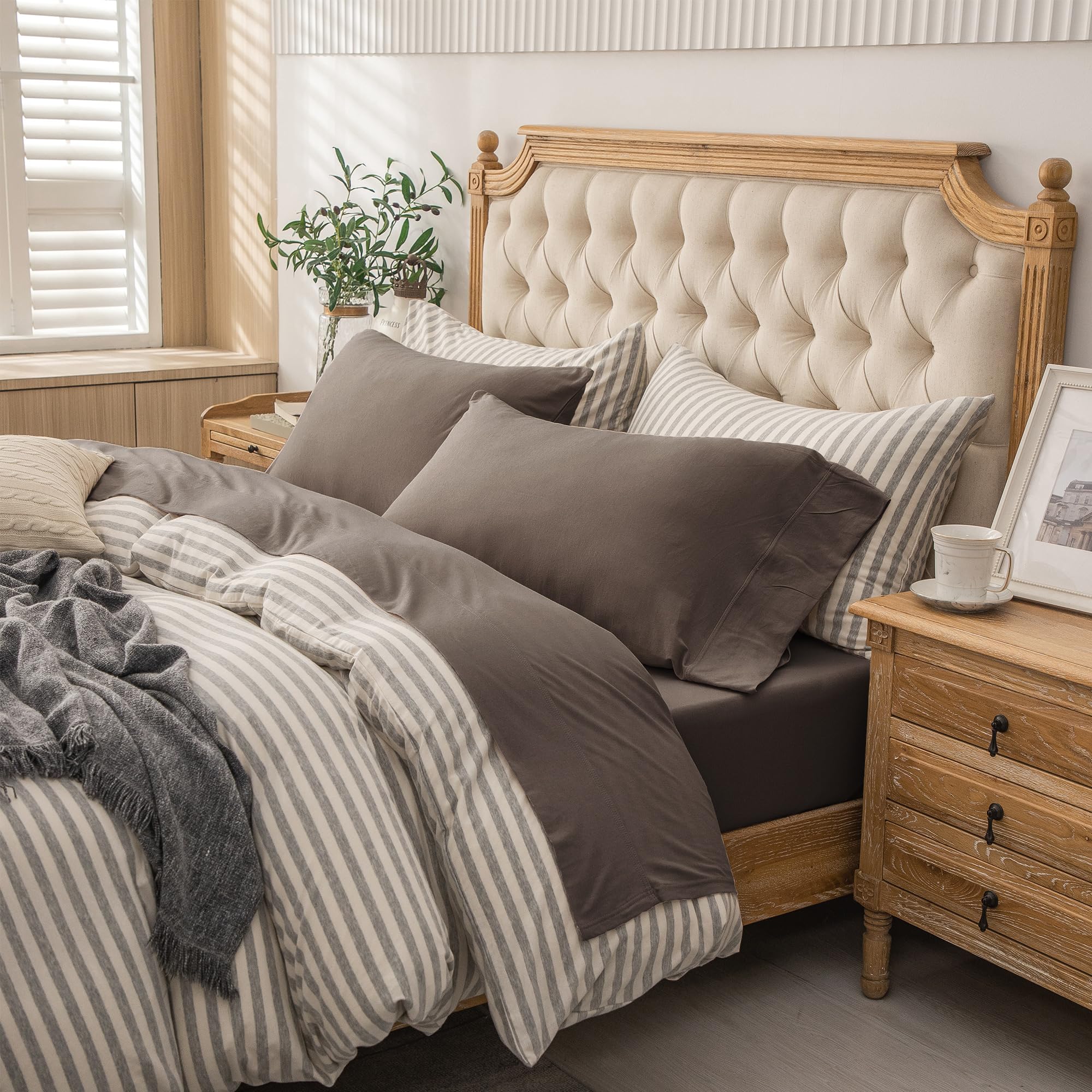 PURE ERA Jersey Knit Sheet Set
