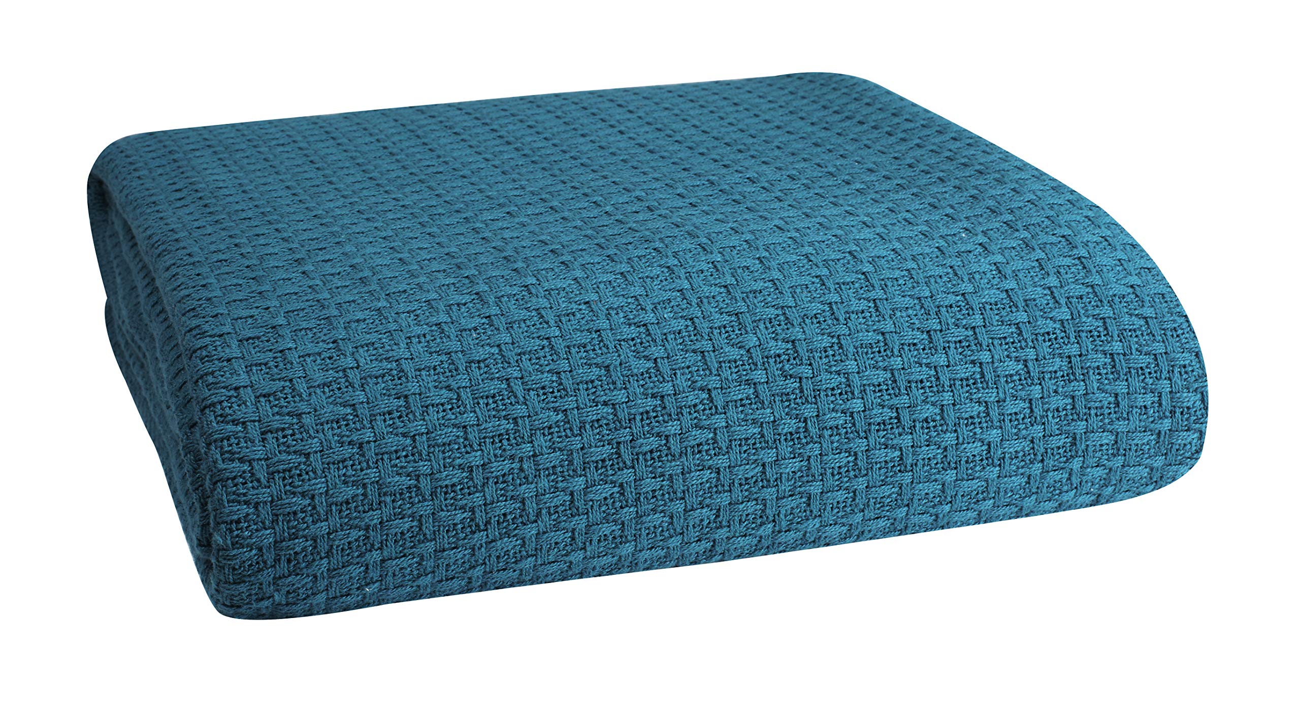 Elvana Home Montgomery 100% Cotton Bed Blanket
