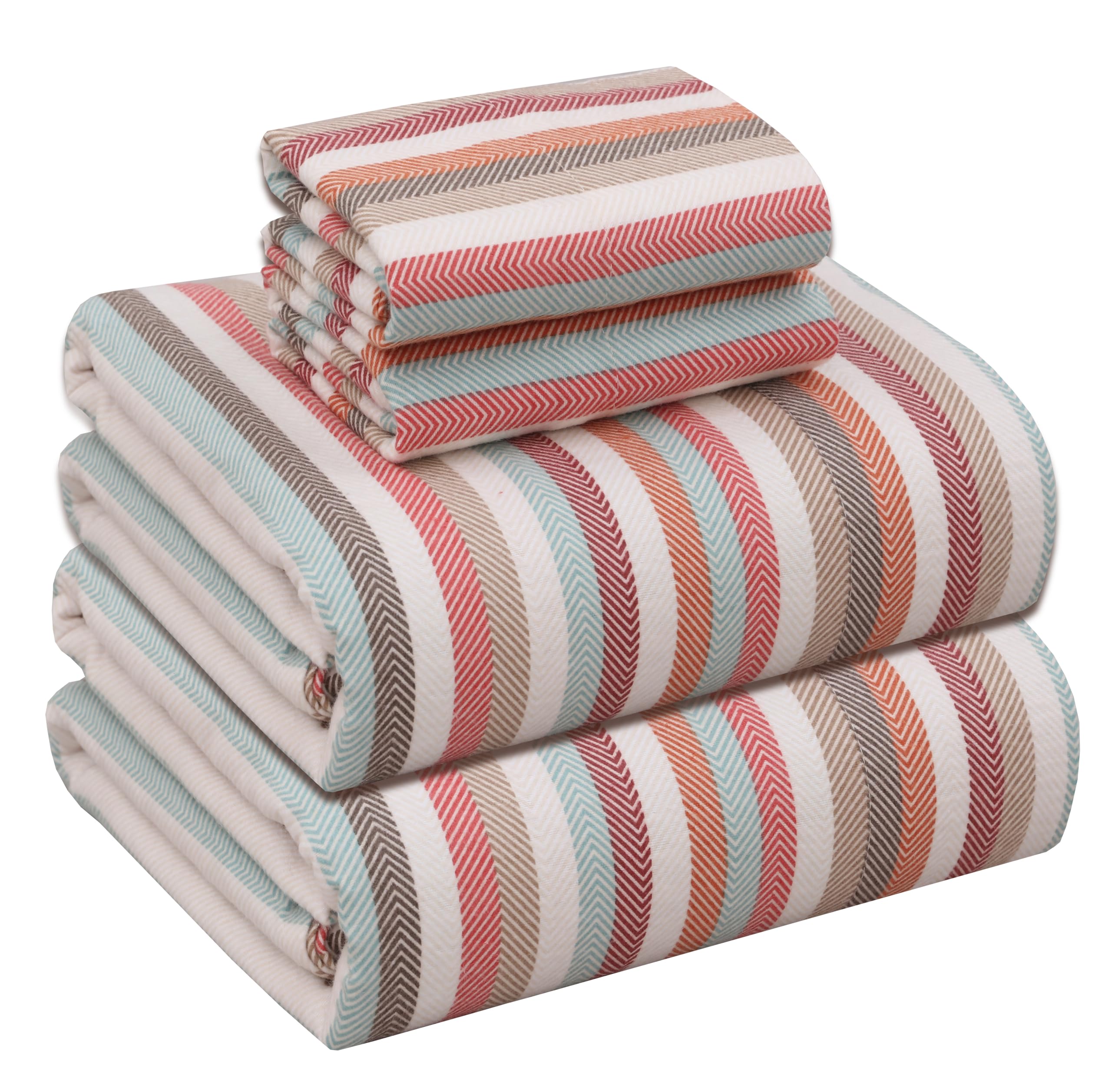 RUVANTI 100% Cotton Flannel Sheets Sets Main