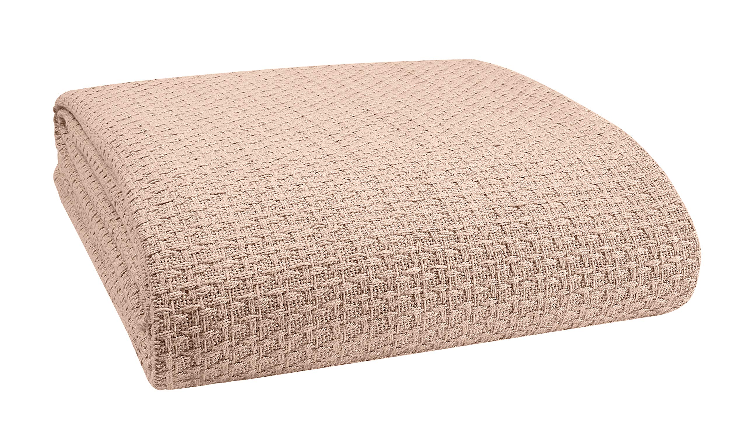 Elvana Home Montgomery 100% Cotton Bed Blanket