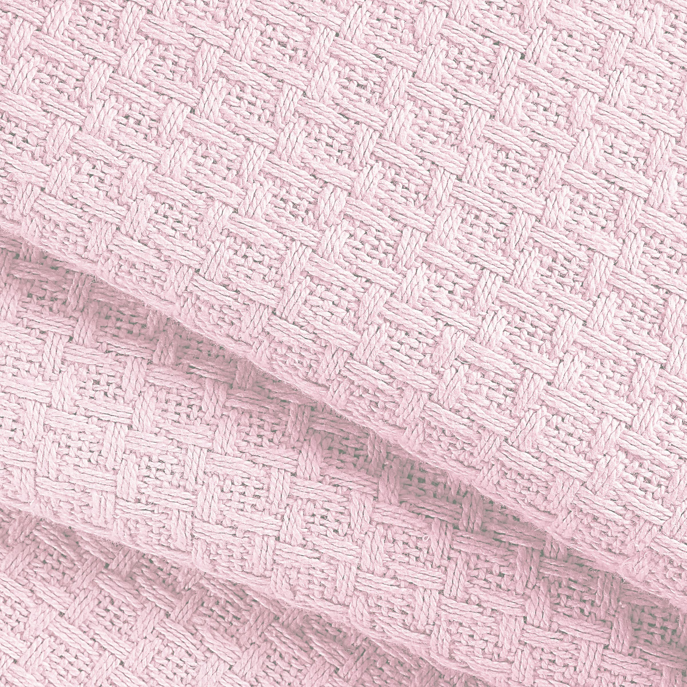 Elvana Home Montgomery 100% Cotton Bed Blanket